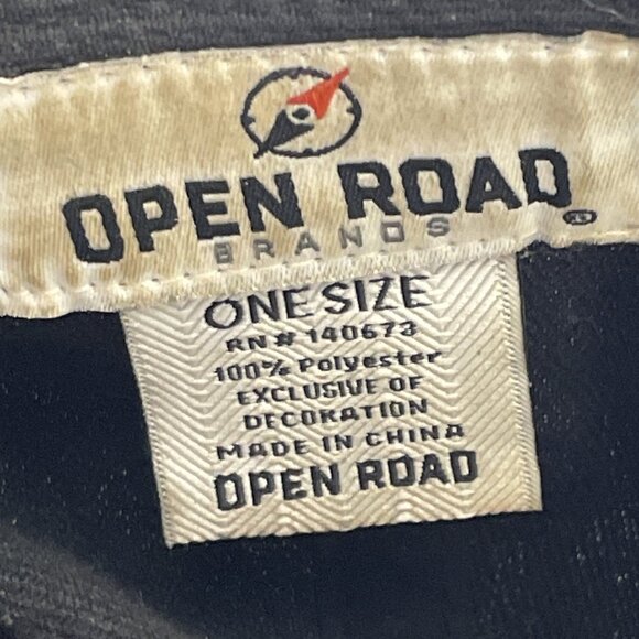 Hot Wheels Hat Cap Men’s Strap Back  Black Embroidered Baseball by Open Road - Picture 8 of 8